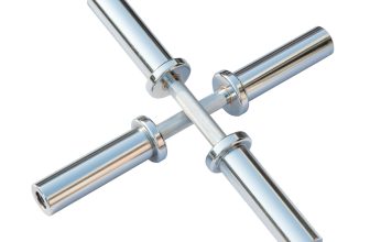 DKN Olympic Chrome Dumbbell Bars - Pair