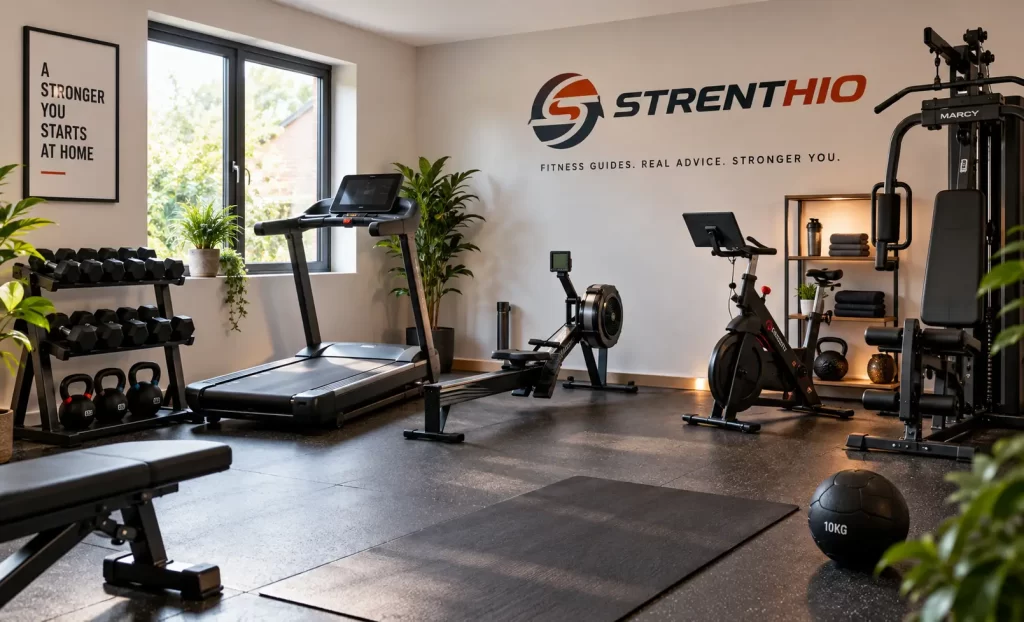 Fitness equipment for a home gym