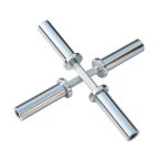 Premium Chrome Dumbbells for Home Workouts
